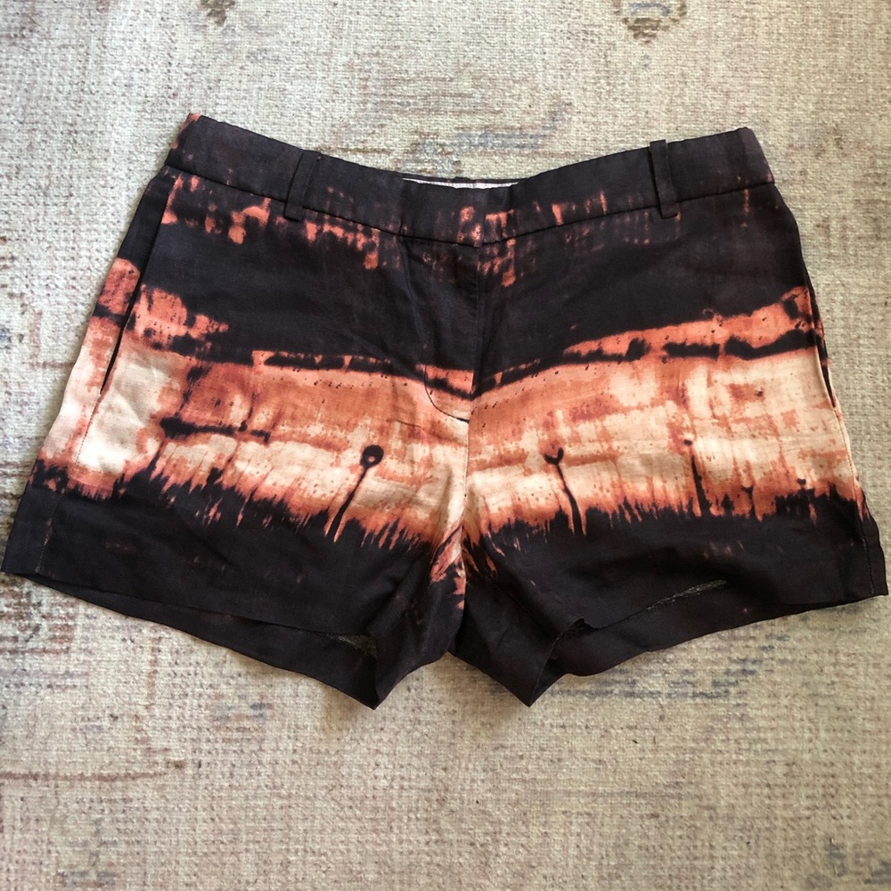 J. Crew Silk/linen Blend Shorts Size 4